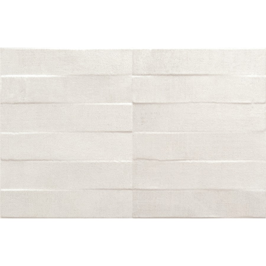 NB15521 TOUCH WHITE SATIN BRICK DECOR WALL TILE 270X420