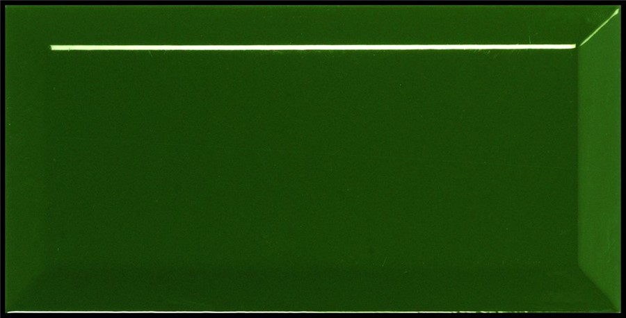NB1699 METRO UNDERGROUND BEVEL FOREST GREEN 200X100