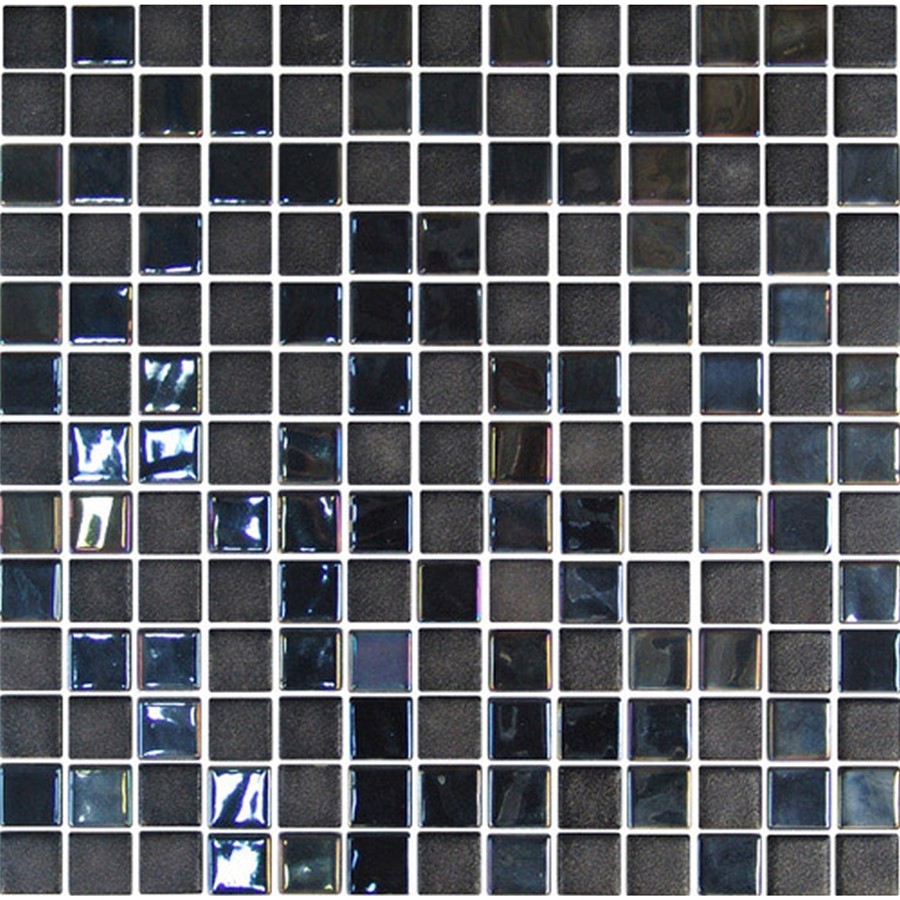 NB19860 SHIMMER BLACK/MIRROR MOSAIC SHEET 333X333