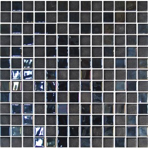 NB19860 SHIMMER BLACK/MIRROR MOSAIC SHEET 333X333