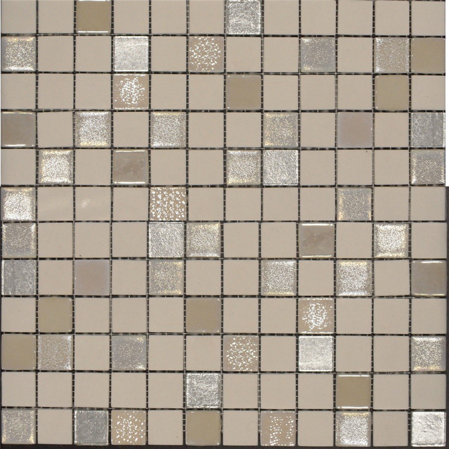 NB19864 PRESTIGE OPAL/SILVER MOSAIC SHEET 333X333