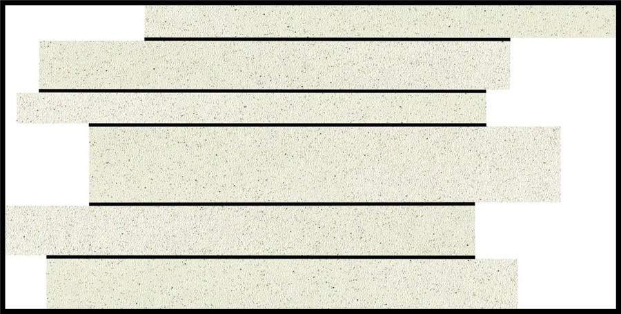 NB17349 PHASE MURETTO MOSAIC WHITE 250X590