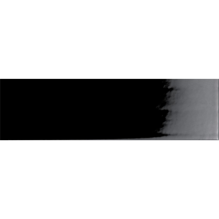 NB19703 CONNECTIONS GLOSS BLACK WALL TILE 100X300