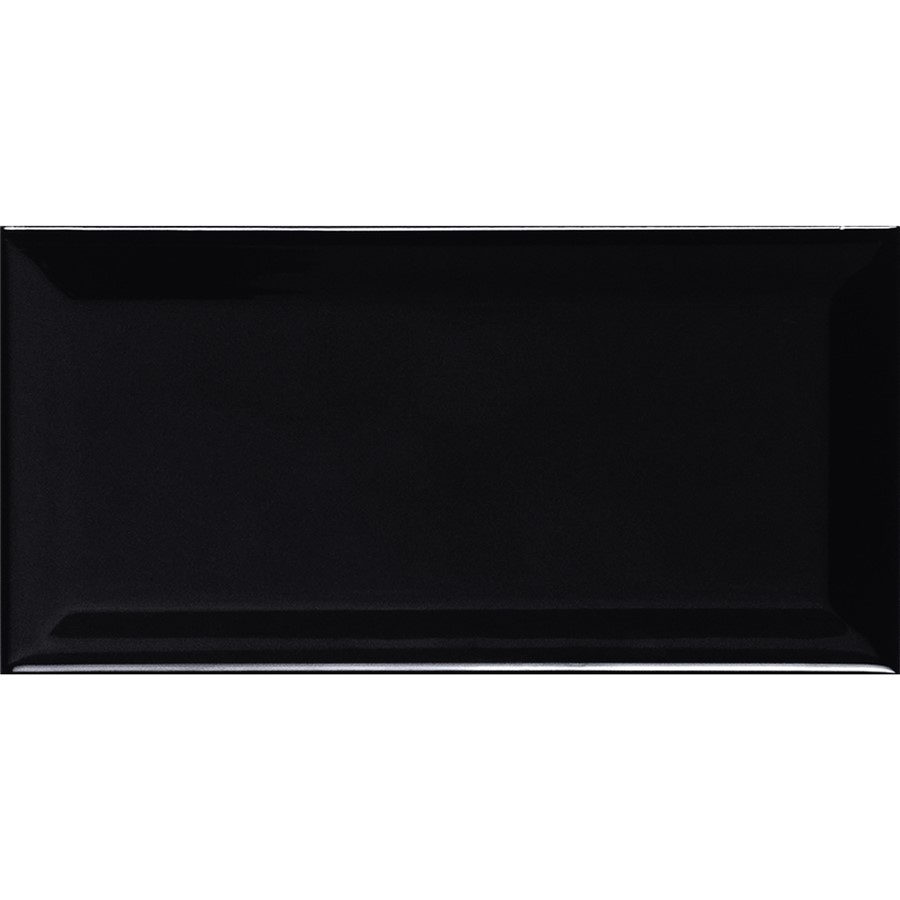 NB19717 METRO BEVEL GLOSS BLACK 75X150
