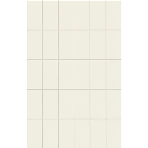 NB1861 AFFINITY WARM WHITE PLAIN MOSAIC WALL TILE 270X420