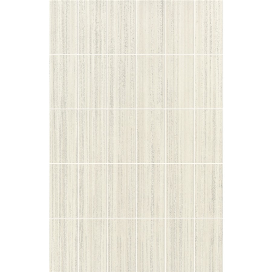 NB1864 AFFINITY SILVER GREY BRUSHED MOSAIC WALL TILE 270X420