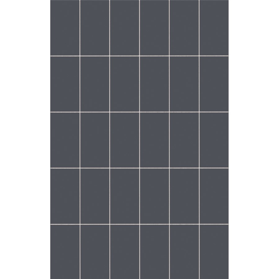 NB1881 AFFINITY BLACK PLAIN MOSAIC WALL TILE 270X420