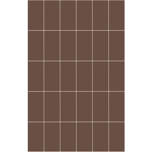 NB1841 AFFINITY COFFEE PLAIN MOSAIC WALL TILE 270X420