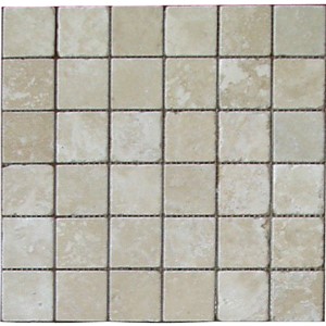 NB2226 NATURAL TRAVERTINE M/LIGHT MOSAIC 305X305 (49X49)