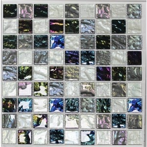 NB25015 CRYSTAL DARK MIX MOSAIC SHEET 300X300 (30X30)