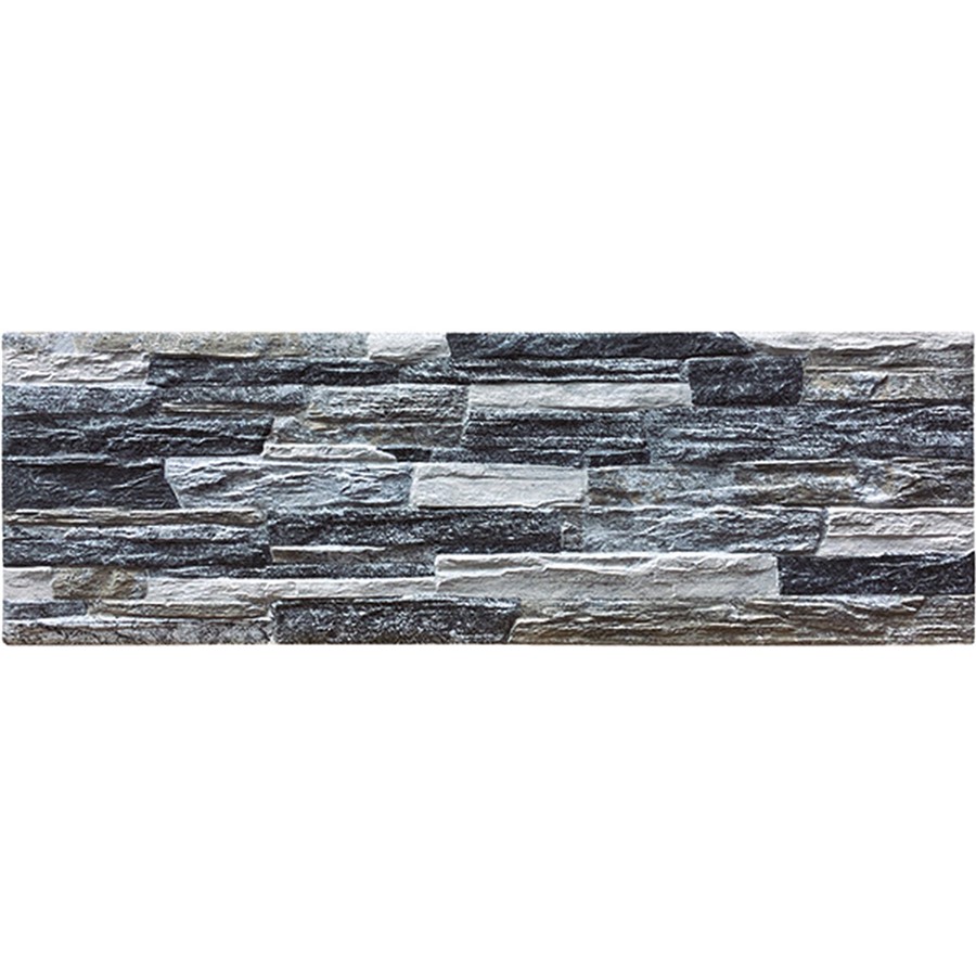 NB40060 SNOWDON 3D SPLIT FACE PORCELAIN SILVER WALL TILE 170X520