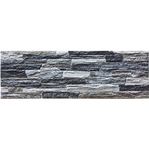 NB40060 SNOWDON 3D SPLIT FACE PORCELAIN SILVER WALL TILE 170X520