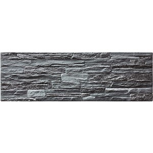 NB40061 SNOWDON 3D SPLIT FACE PORCELAIN GRAPHITE WALL TILE 170X520